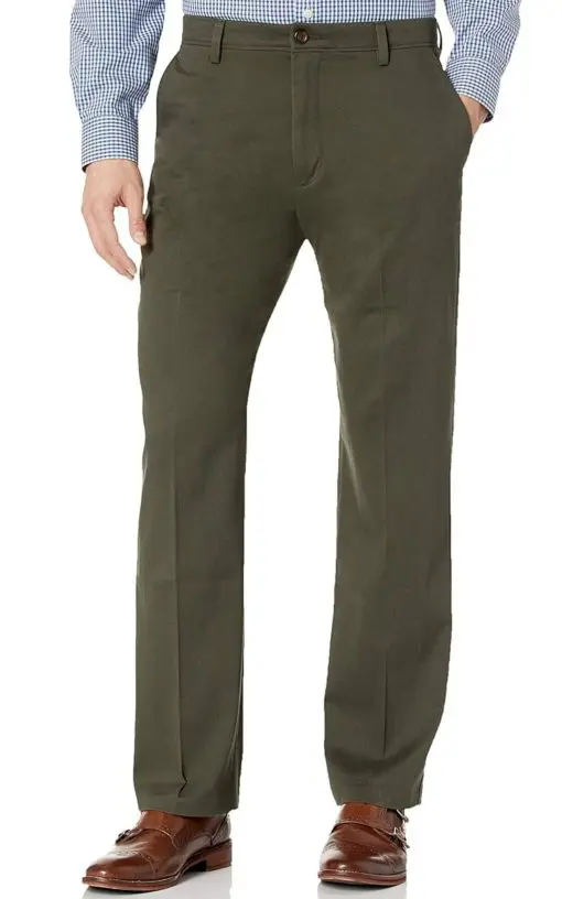 Dockers Men S Classic Flat Front Easy Khaki Pant with Stretch  W30 L30