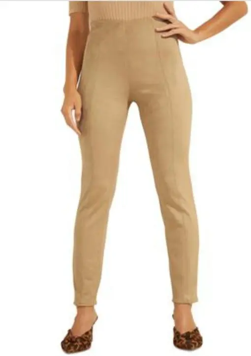 GUESS Maya Faux-suede Leggings M