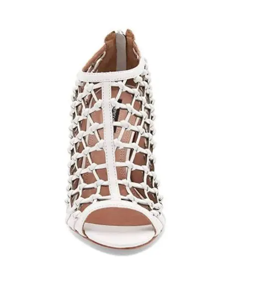 Women's BCBGMAXAZRIA Silina Magnolia Leather Caged Bootie - Image 2