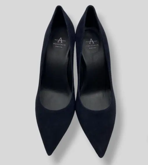 Aquatalia Women's Melina Pointed Toe Pumps Navy 8 - Image 2