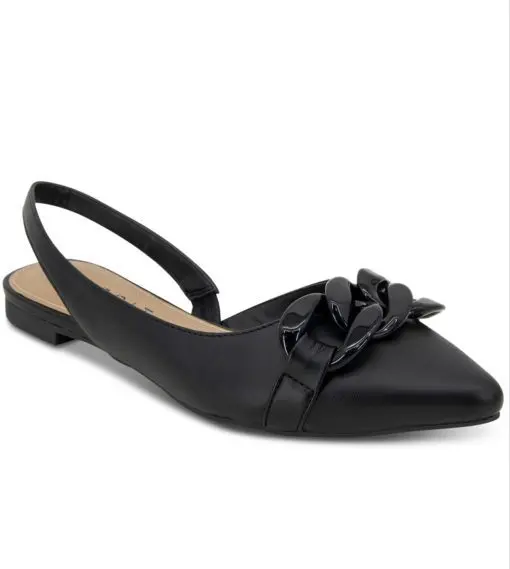 Esprit Women's Patty Slingback Flats - Black 6