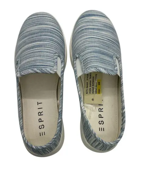 Esprit Women Tanya Blue Stripe Canvas 6 - Image 2