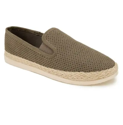 Esprit Women Emilia Slip-on Shoes in Elephant Size 6