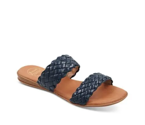 Andre Assous Naria Slide Sandal Navy 8