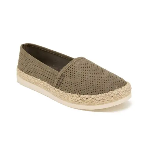 Esprit Emery Women's Espadrille Slip-on Shoes, Elephant 6M