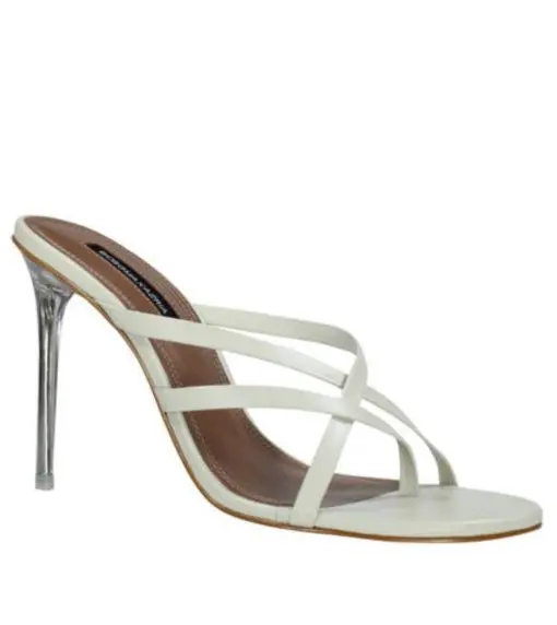 BCBGMAXAZRIA Davey Leather Optic White 11