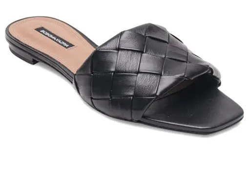 BCBGMAXAZRIA Women's Remi Slide Sandal Black 10