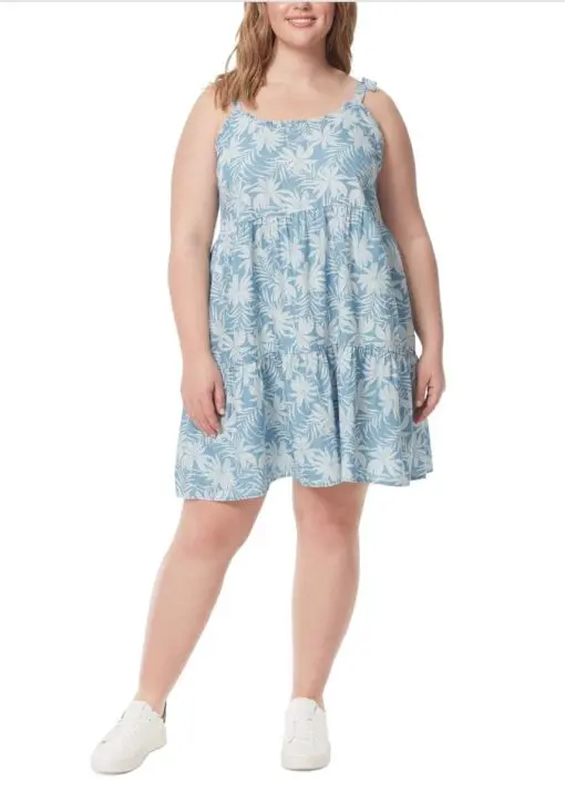 Jessica Simpson Plus Size Tamaryn Tiered Dress, 1X