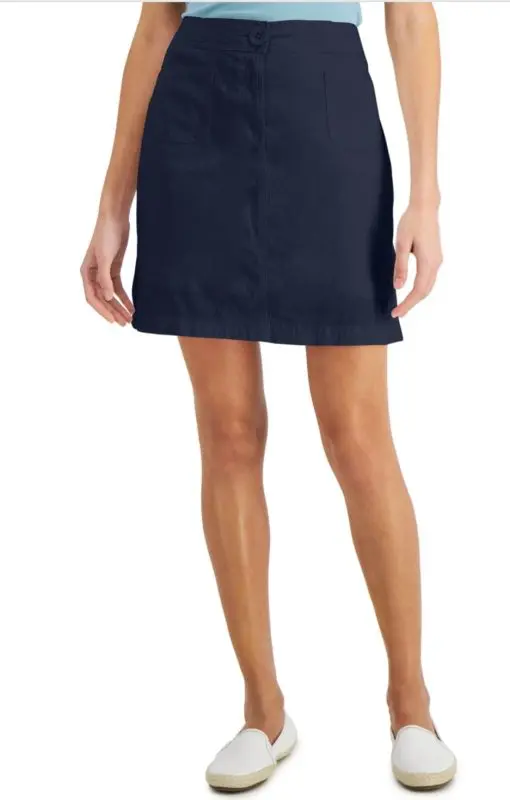 Karen Scott Knit Waistband Skort 14