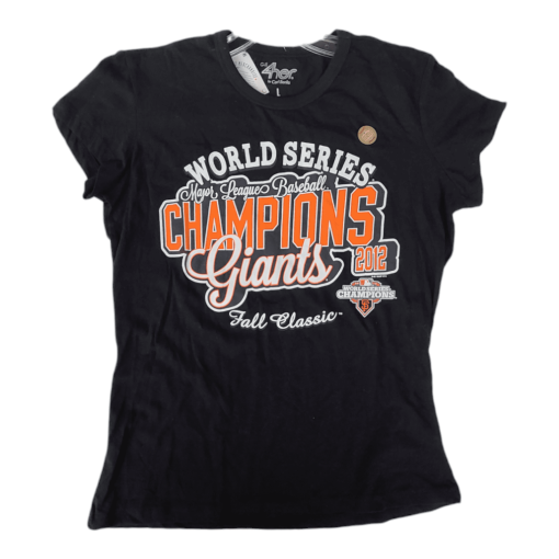 New 2012 World Series Fall Classic San Francisco Giants Womens L