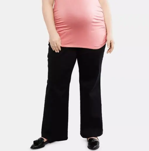 Plus Size The Bella Secret Fit Belly Boot Cut Pants 1X