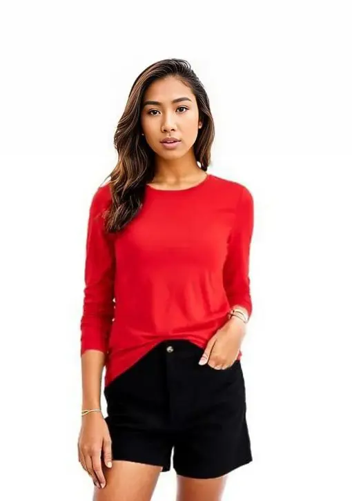 Style & Co Long-Sleeve Top, L