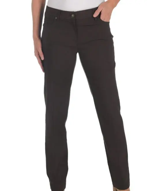 Zac & rachel comfort stretch pant Brown - Size 8