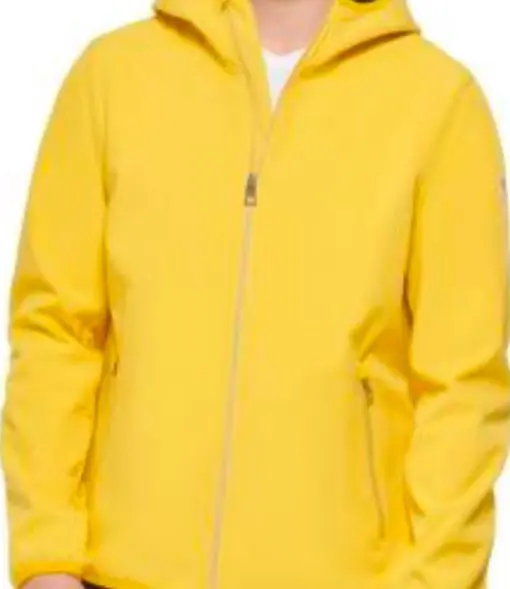 Guess Men's Hooded Full-Zip Soft Shell size L