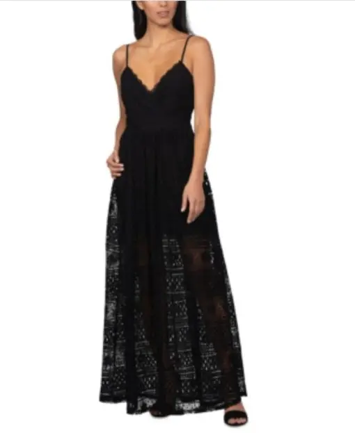 Bebe Lace Dress in Black at Nordstrom, Size X-Small black XS