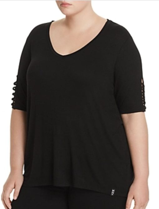 Marc New York Performance Plus Cutout-Sleeve Jersey Tee 3X