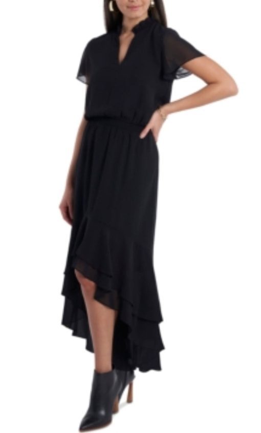 1.state High/Low Flounce Dress XXS