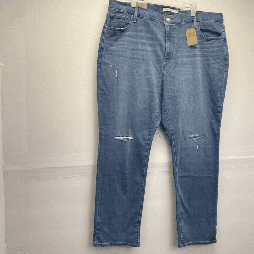 Levis Trendy Plus Size 724 High-Rise Slate Fixer 22W - Image 4