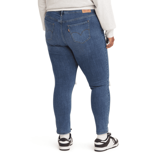 Levis Plus Size 711 Outta Time Distr Lapis Decibel 20W - Image 3