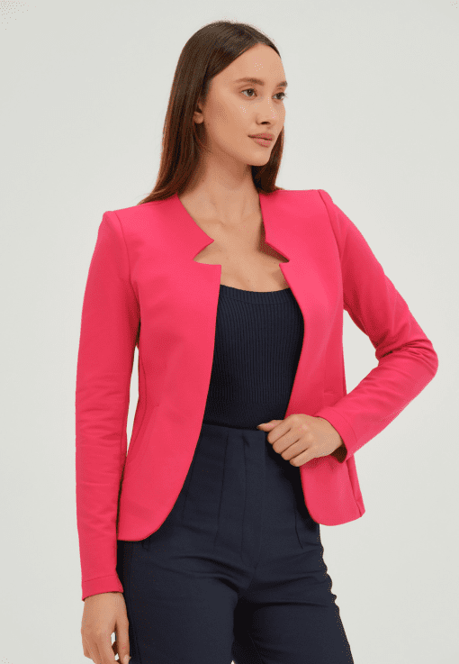 Calvin Klein Rosebud Blazer Petite 2P Women's Suit Jacket - Image 4