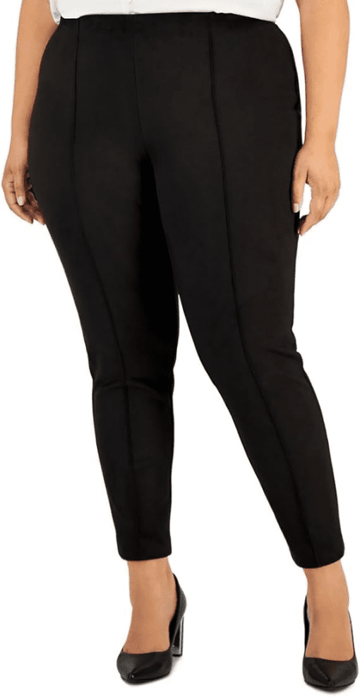 Calvin Klein Plus Size Skinny Pants Black 1X - Image 2