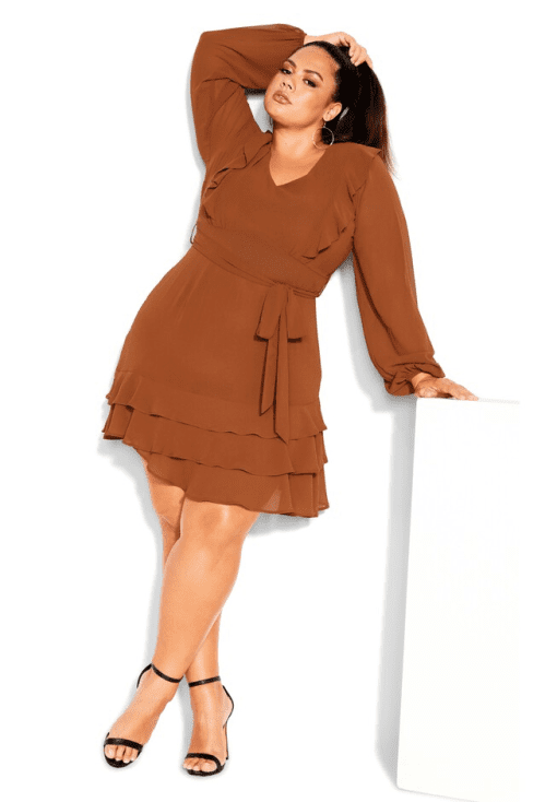 CITY CHIC City Chic Trendy Plus Size Pre Ginger 18W - Image 3