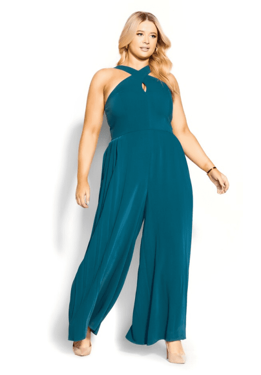 CITY CHIC City Chic Trendy Plus Size Har Teal 18W - Image 3