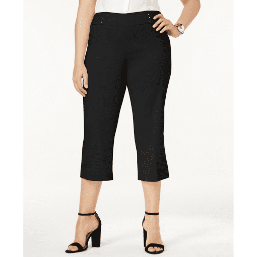 Calvin Klein Plus Black Ankle Pants - Plus Size 18W - Women's Pants - Image 2