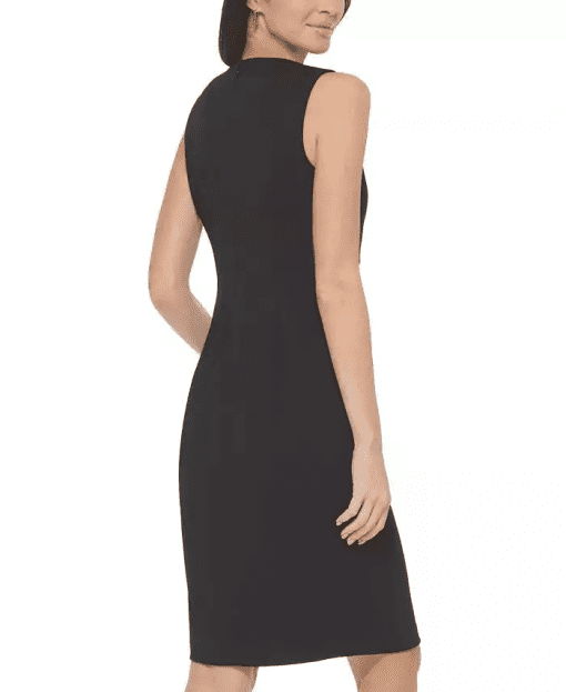 Calvin Klein Black Cutout Dress Size 16 - Cocktail Dress - Image 3