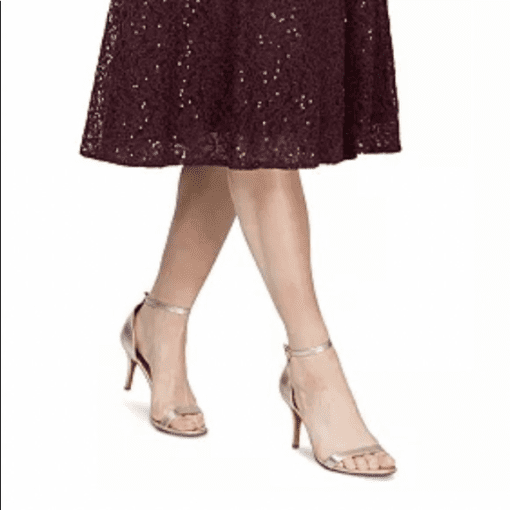 SL Fashions Sequined Lace Midi Dress Fig 16 - Image 4