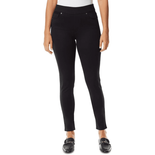 Gloria Vanderbilt Black Pull-On Leggings Size 10 - Women's Pants - Image 2