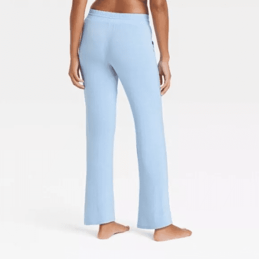 1. State Womens Pants Heather Medium Jogger Stretch Pockets Blue M - Image 3