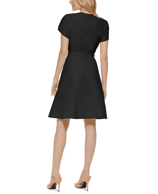 Calvin Klein Tulip-Sleeve a-Line Dress 6 - Image 3