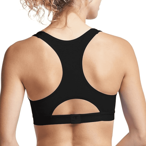 Champion Black Sports Bra Medium - Women's Workout Bra - Image 2