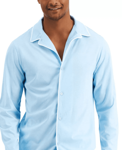 Club Room Mens Comfy Sleepwear Sleep Shirt L - Image 3