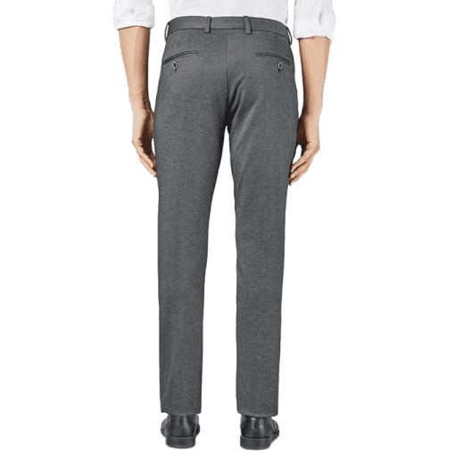 KARL LAGERFELD mens Flat Front Logo Waistband Pant, 16 - Image 3