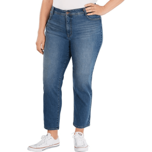 Style & Co. Womens Plus High Rise Tummy Control Slim 24W - Image 2