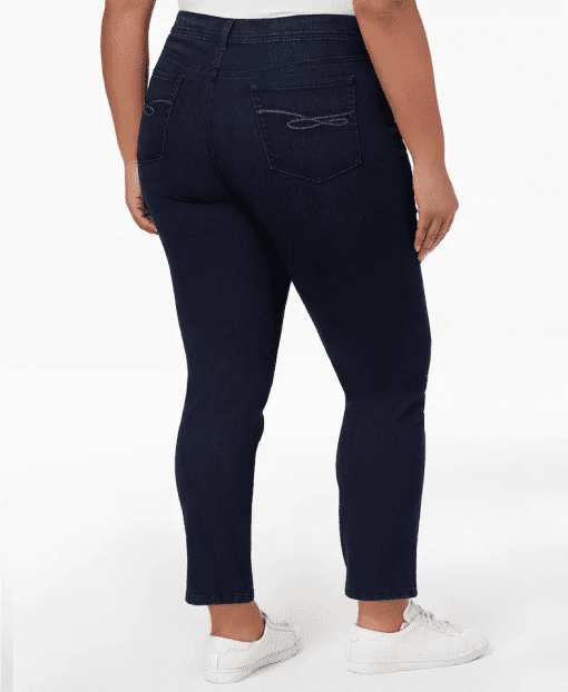 Style & Co. Petite Plus Size Tummy Control Slim Leg Jeans. 23 WS - Image 3