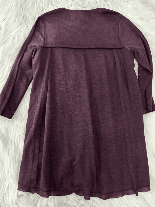 Jessica Simpson burgundy Nursing shirt  soft stretch breathable XL - Image 3