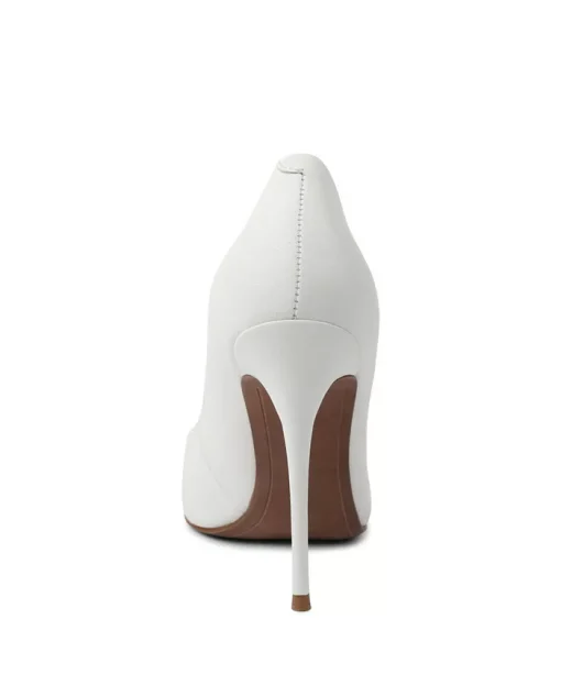 BCBGMAXAZRIA Nova Pump White Heel 9.5 - Image 3