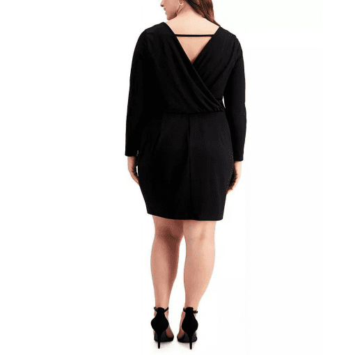 Calvin Klein Black Bodycon Dress - Plus Size Cocktail Dress - Image 3