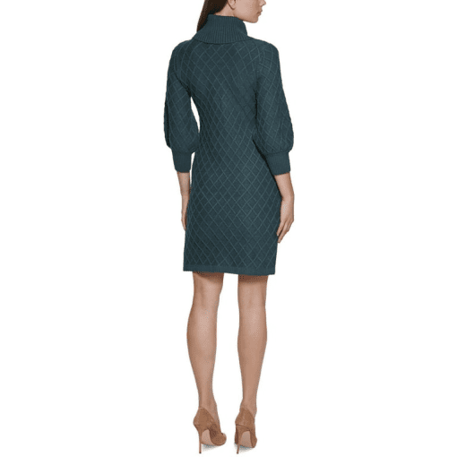 Jessica Howard Women's Mockneck Knee Length Sweaterdress XL - Image 2