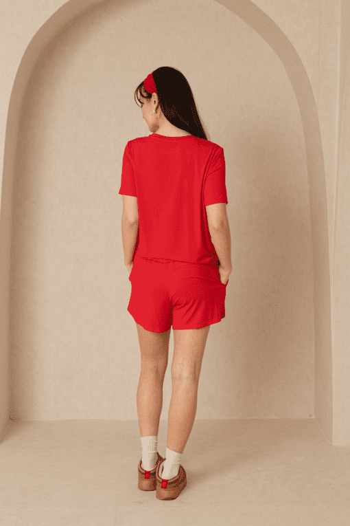 1.State Red Romper, XL, Women's Jumpsuit, Casual Outfit - Image 4