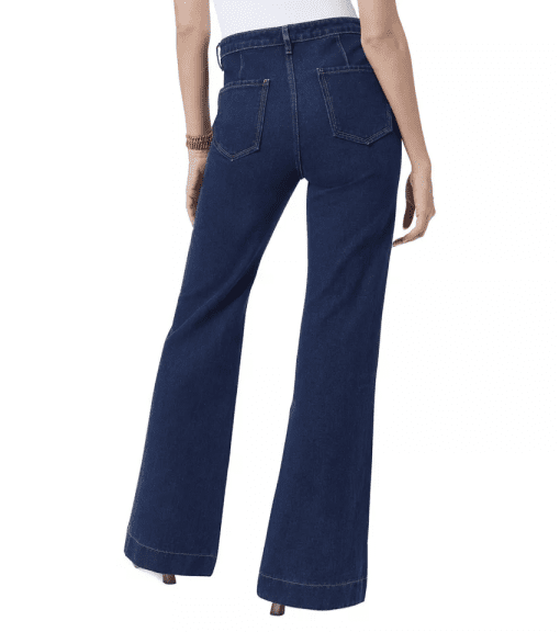 Sam Edelman High Rise Bay Flare Trouser Pant Atlantic 29 - Image 3