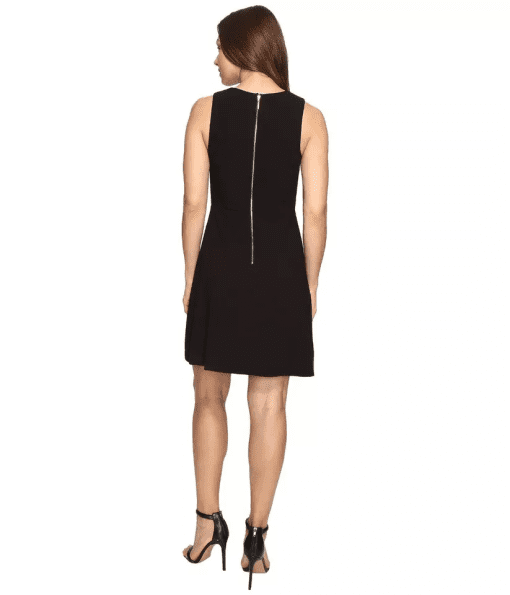 Kensie Black Sleeveless Dress - Size L - Women's Cocktail Dress - Image 2