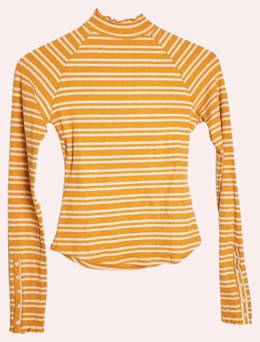 Tommy Jeans Women's Striped Ribbed T-Shirt - Image 4