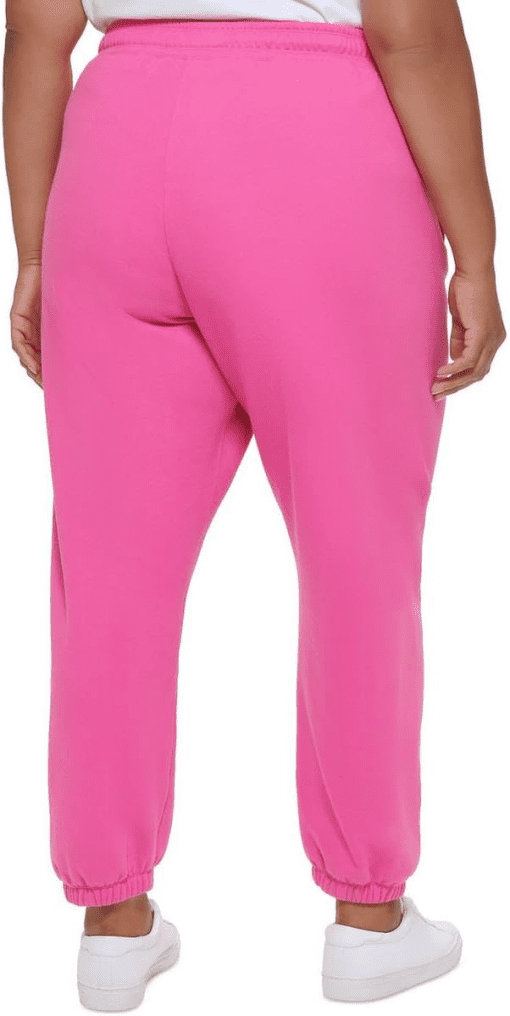 Calvin Klein Plus Pink Jogger Sweatpants - Workout Pants - 2X - Image 3