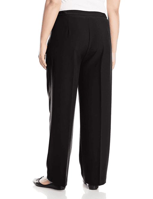 Vince Camuto Women's Moss Crepe Trousers Black Size 24W - Image 2