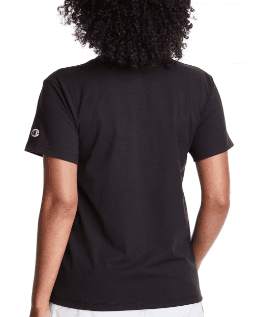 Champion Classic T-Shirt, C Logo Black XS - Image 2