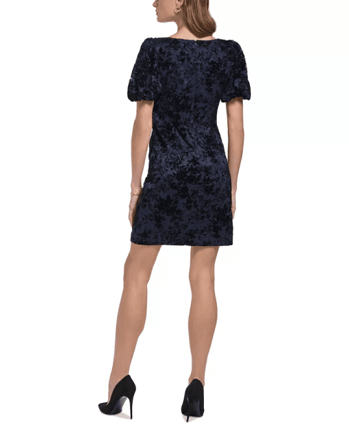 Jessica Howard Womens Petites Lace Mini Sheath Dress 8P - Image 3